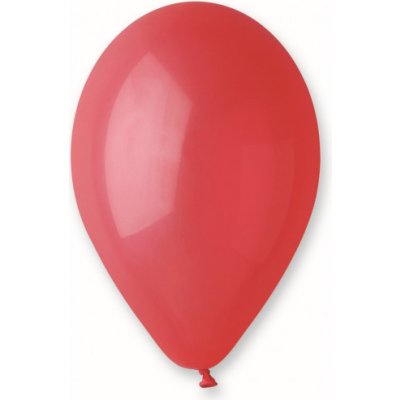 Godan Latexový balón Pastelový 10 25 cm tmavo červená