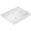 Grohe Euro Ceramic - Umývadlo 60x47 cm, s prepadom, bez otvoru na batériu, alpská biela 102417SH00