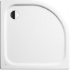 Kaldewei Advantage - Štvrťkruhová symetrická sprchová vanička Zirkon 600-2, 80x80 cm, biela-sprchová vanička, Perl-Effekt, polystyrénový nosič 456548043001