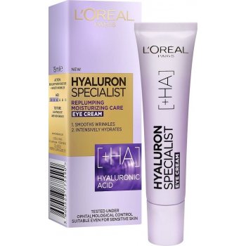 L'Oréal Hyaluron Specialist hydratačný očný krém 15 ml