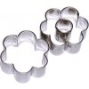 Krájač na cukrovinky FLOWER 4 cm + stred 2 kusy z nehrdzavejúcej ocele