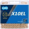 Řetěz KMC X10-EL GOLD superlight