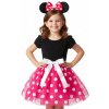 Kostým myška Minnie ružová Veľkosť: S (98 - 104)