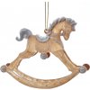 Závesný ornament Perníkový hojdací koník