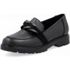 RIEKER Dámske mokasíny 45566-00 čierna