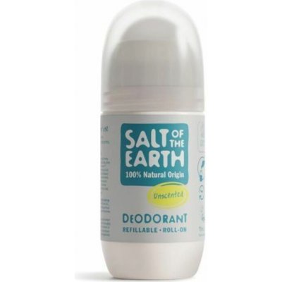 Salt-Of-The-Earth Unscented Deo Roll-on - Prírodný guličkový dezodorant 75 ml