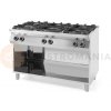Plynový sporák s 6 horákmi na otvorenom podstavci | HENDI, Kitchen Line