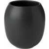 Stelton Pohár na zubnú kefku FJORD 10 cm, čierny, kamenina