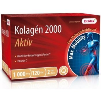 Dr.Max Kolagen 2000 Aktiv 120 tabliet od 15,99 € - Heureka.sk