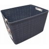 CURVER JUTE L 20L Košík 36 x 28 x 23 cm, tmavo sivý 01907-G44