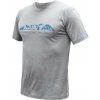 SENSOR Merino Active Mountains pánske sivé tričko kr. rukáv - M