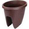 Balconia OVI balkónový květináč hnědá Délka: 30 cm