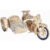 Woodcraft Drevené 3D puzzle Motorka trojkolka P124