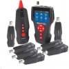 XtendLan LAN Cable Tester TLCD88 s LCD, koax, Cat3/Cat5E/Cat6, UTP/STP, USB, PoE, ping, sonda, 8x protismyčka