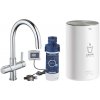 Grohe Red - Drezová batéria Duo s ohrevom vody a filtráciou, zásobník M, chróm - 30320000