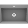 DEANTE DEANTE - Magnetic metalická šedá - Granitový drez, jednokomorový ZRM_S10B