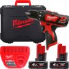 MILWAUKEE M12 Aku vŕtačka bez príklepu - kompaktná