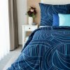 Matějovský Posteľné návliečky Ezio Blue Bavlna de luxe 1x70x90,1x140x200 cm - možnosť úpravy rozmeru