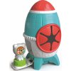 CLEMENTONI SOFT CLEMMY Box Vesmírna raketa s 5 kockami