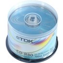 TDK CD-R 700MB 52x, 50ks