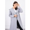 Dámsky kardigán s kapucňou MI9077 šedý