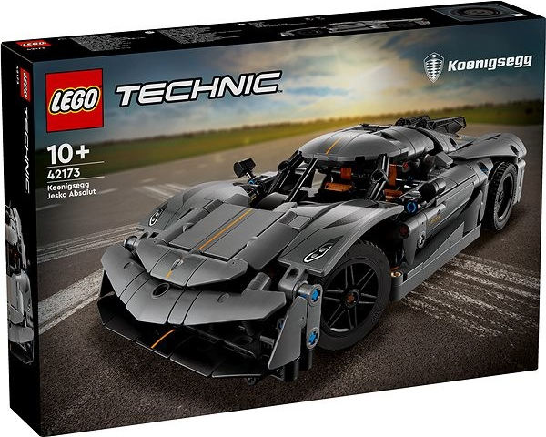 LEGO® Technic 42173 Sivé hyperauto Koenigsegg Jesko Absolut