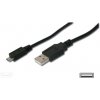 Digitus USB 2.0 kabel USB A samec na USB micro B samec, 2x stíněný, Měď, 3m