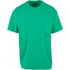 Build Your Brand Pánske tričko Heavy Oversize Tee - Trávovo zelená | 2XL