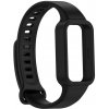 Silikónový náhradný náramok pre Xiaomi Smart Band 9 Active a Redmi Band 3 Farebný variant: čierna
