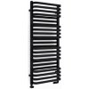 Kúpeľňový radiátor, teplovodný Luxrad 886 W 530 x 1140 mm, čierny