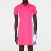 Dámske šaty J.Lindeberg Dora Dress Pink Peacock S