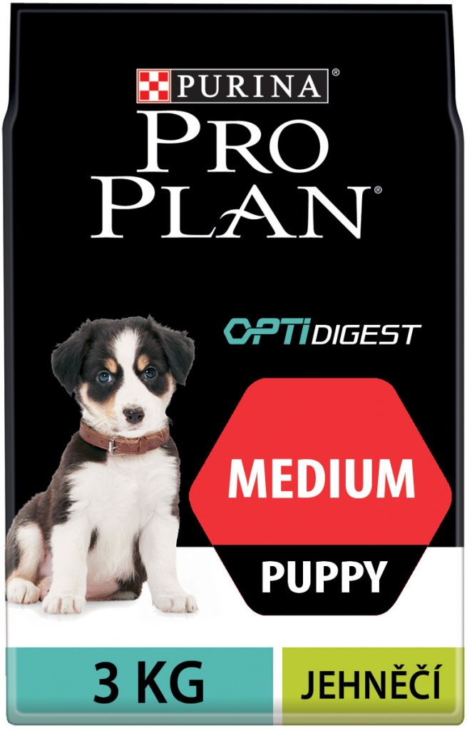Purina Pro Plan Medium Puppy Sensitive Digestion jahňacie 3 kg