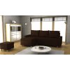 Rohová rozkladacia súprava CARTER tmavohnedá - SAWANA 16