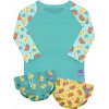 Bambino Mio plavecký set: 2 plienky a UV tričko, 1-2 roky, vzor.