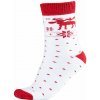 VFstyle Termo ponožky REINDEER biele Veľkosť: 42 - 43