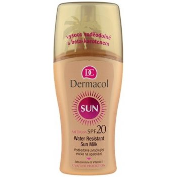 Dermacol Sun Water Resistant Sun Milk spray SPF20 200 ml