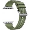 Techsuit - Watchband 32mm (W051) remienok pre Apple Watch 1–10 / SE / SE 2 (38/40/41/42 mm) – zelený