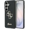 Guess - IML Big Metal 4G Script puzdro pre Samsung Galaxy S26 - čierne