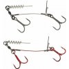 Savage Gear Systém pro Nástrahu Carbon49 Corkscrew Double Stinger veľ.2