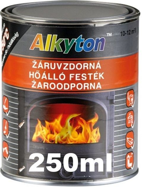 Motip Alkyton Žiaruvzdorná farba čierna 250 ml od 9,84 € - Heureka.sk