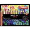 Pastelky STABILO woody ARTY 3 v 1, 10 farieb (4006381547147)