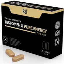 Blackbull By Spartan Testomen & Pure Energy Vigor + Strength For Men 20 Tablets