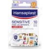 Hansaplast Kids Sensitive náplasti zvieratká 10 ks