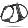 CURLI Postroj pre psov Belka Comfort Black XL, 30-45kg