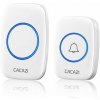 Zvonček CACAZI A10 bezdrôtový 1x prijímač + 1x tlačidlo - biely (WDA10R1B1W)