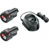 Bosch Základná súprava 2x PBA 12 V 2,0 Ah + GAL 1210 CV 1600A01L3E
