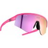 Neon ARROW 2.0 Air, Pink fluo/ Violet Veľkosť: S Cyklistické okuliare so zrkadlovou šošovkou