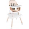 Jokomisiada Multifunkčné kresielko na kŕmenie 6v1 krémová
