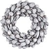 Vianočný veniec z strukov MELANIA prírodný
