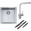 Súprava kuchynská batéria Franke Atlas Neo Sensor 115.0625.523, nerezový drez Franke Box 127.0453.654